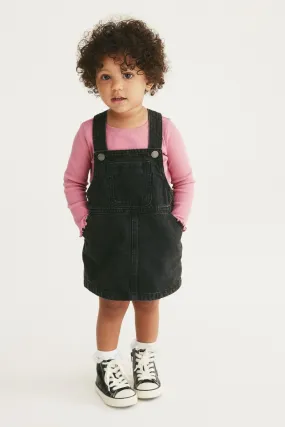 100% Cotton Denim Pinafore Dress (3mths-7yrs)    