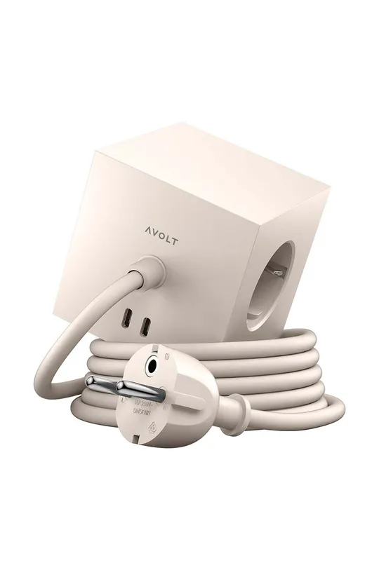 Avolt cubo di ricarica magnetico Square 1, 2 x USB, 1,8 m