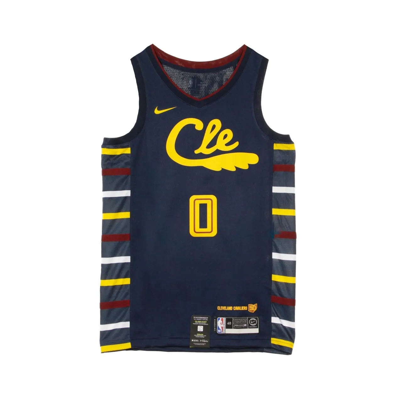 Canotta Basket Uomo Nba Swingman Jersey City Edition No 0 Kevin Love Clecav College Navy