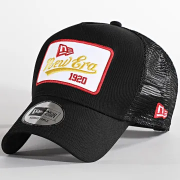 Cappello Trucker State Patch Nero