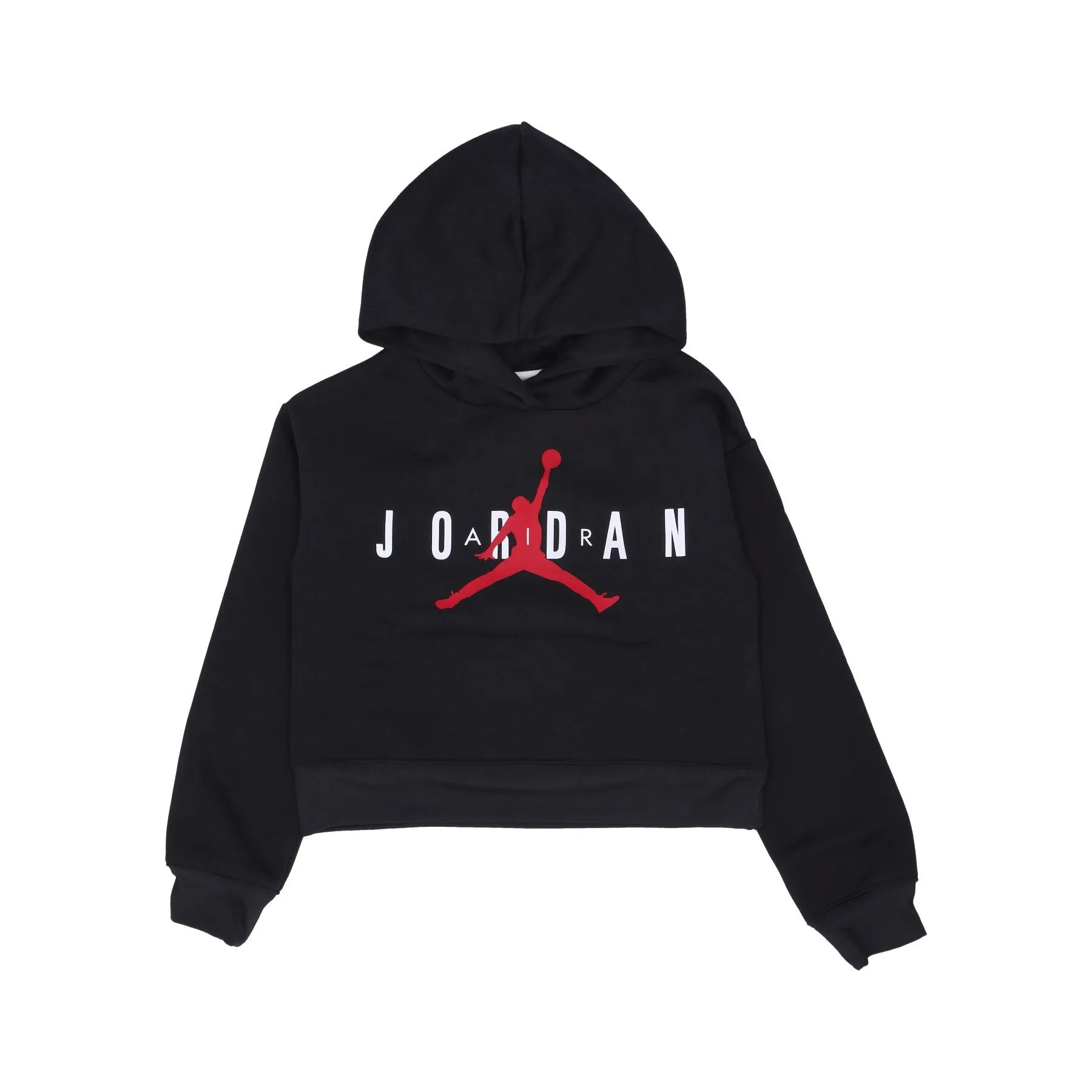 Felpa Cappuccio Ragazza Sustainable Po Hoodie Black