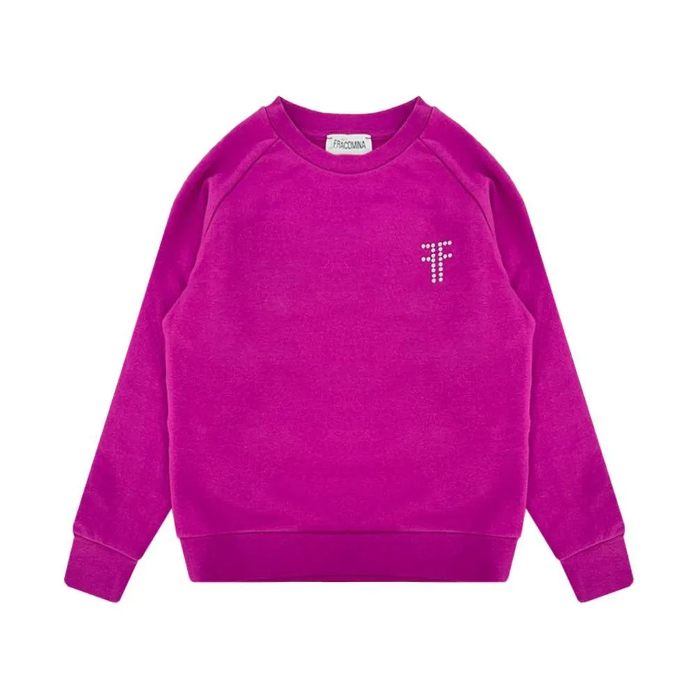  FELPA FRACOMINA. FUCSIA 