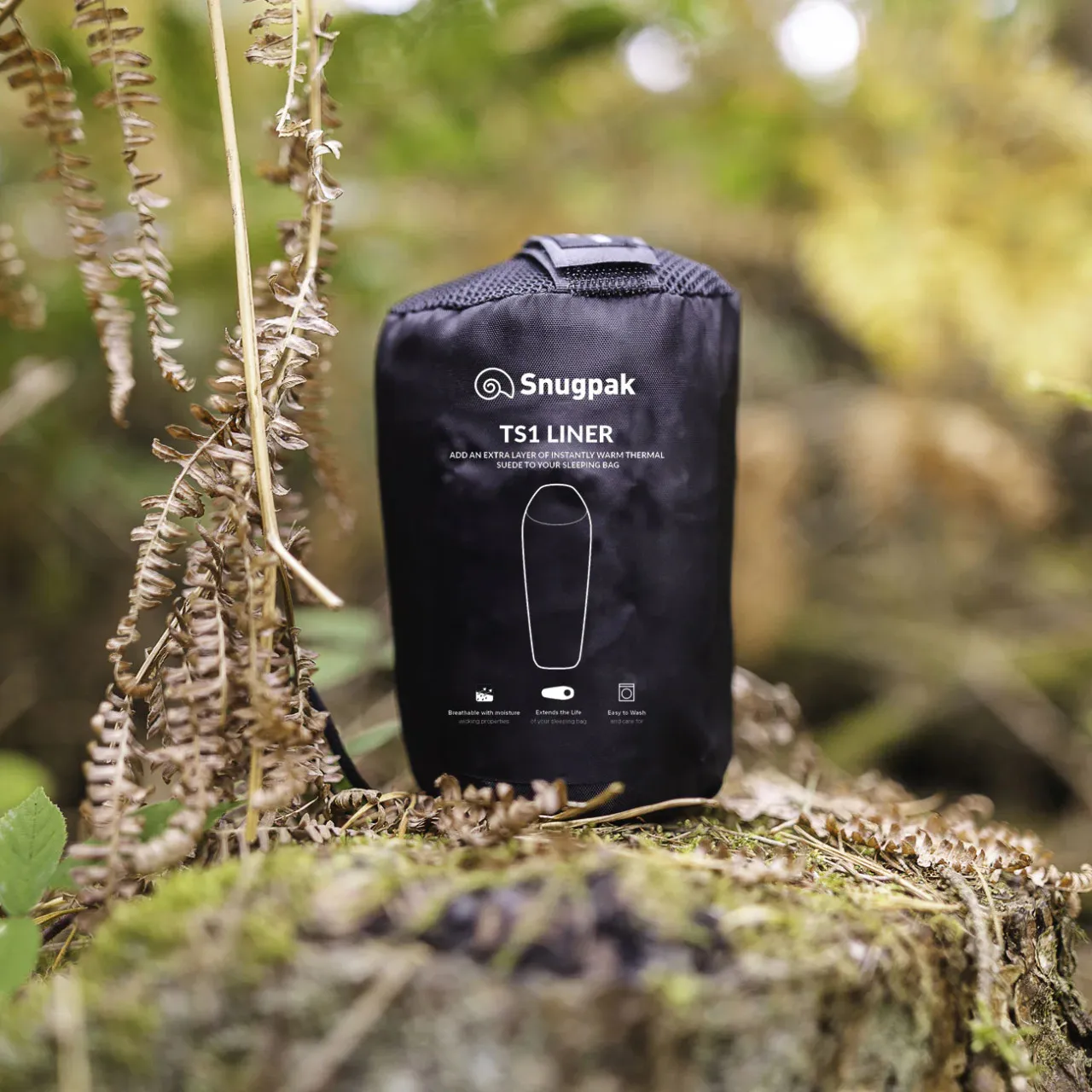 Fodera per sacco a pelo Snugpak TS1 prodotta nel Regno Unito