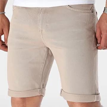 Rick Icon Pantaloncini di jeans beige scuro