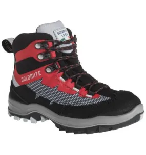 Scarponi da trekking per bambini Dolomite Steinbock WT GTX (grigio peltro/rosso fuoco)
