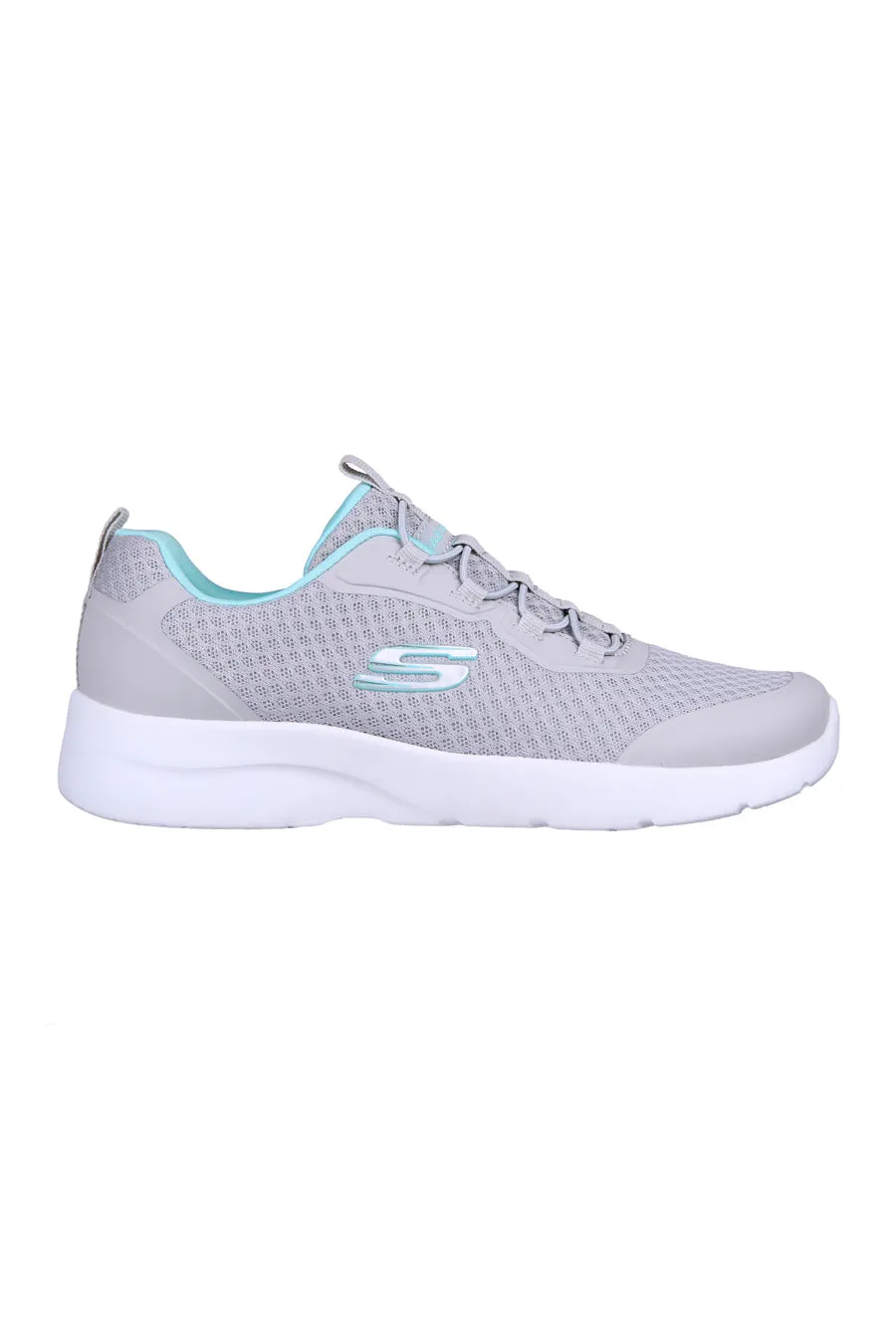   SKECHERS Sneakers Slip-On Grigia da Donna Skechers Dynamight 2.0-Social Orbit