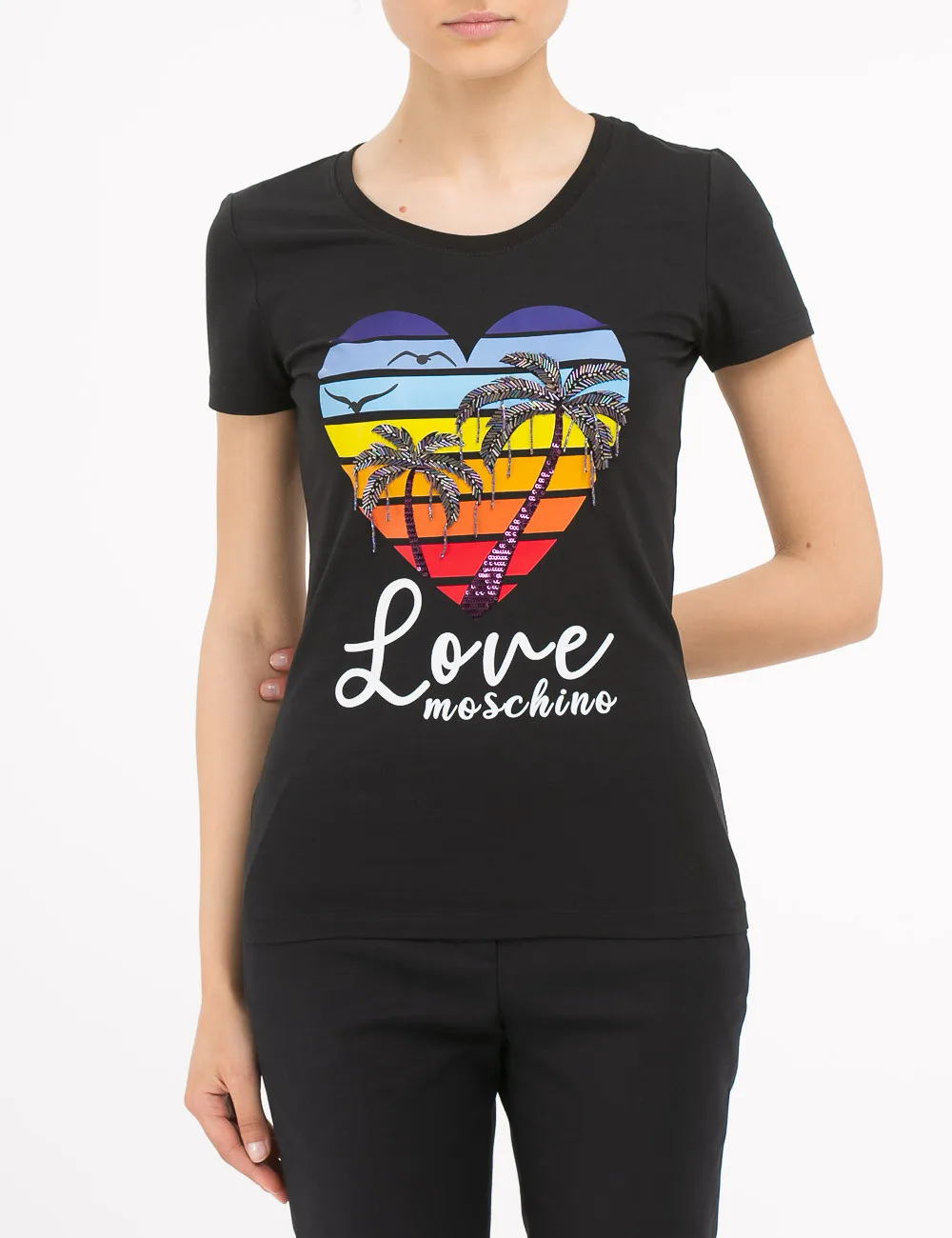 T-shirt Love Moschino    