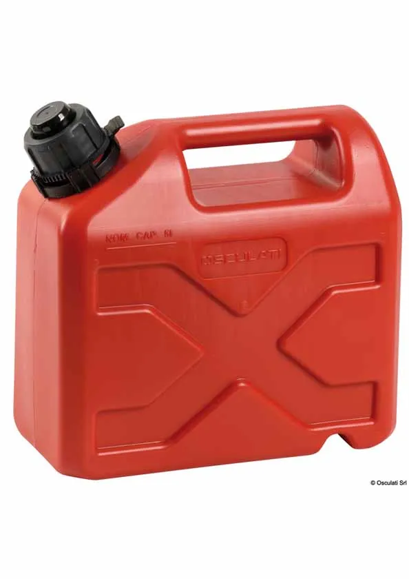 Tanica carburante 5 litri Heavy Duty Osculati 18.360.05 portatile con tubo versatore
