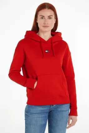 Tommy Jeans - Felpa squadrata con cappuccio    