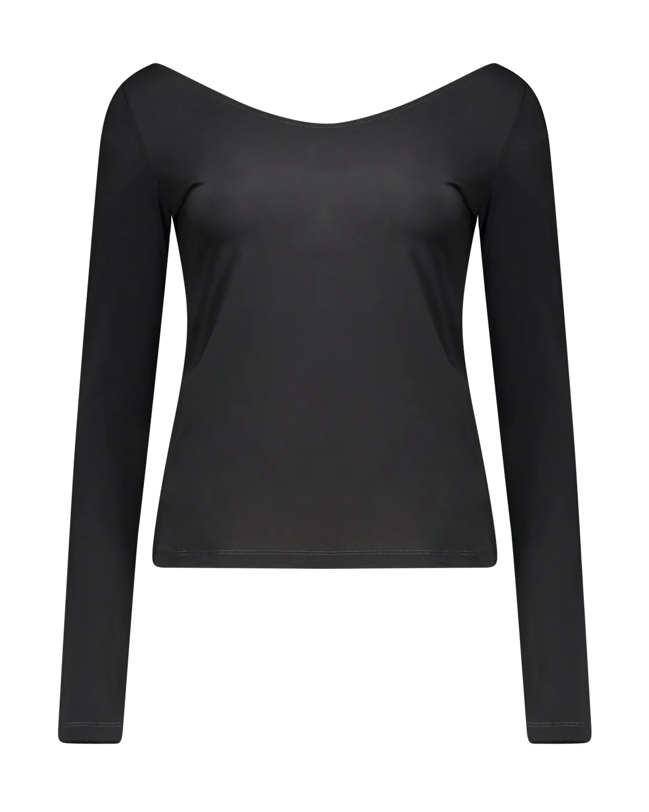 Top Ragazza jersey nero