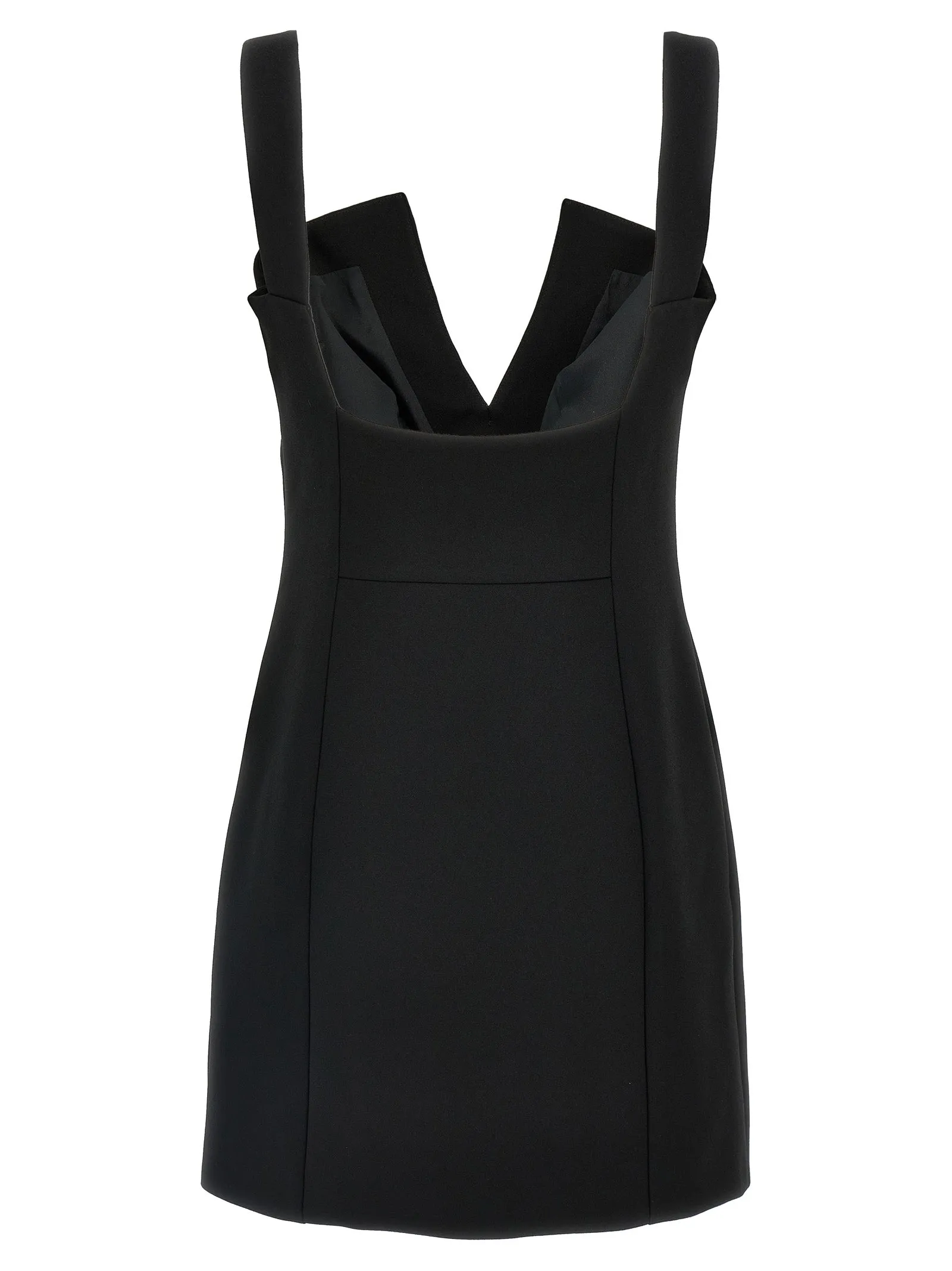 V-Neck Dress Abiti Nero