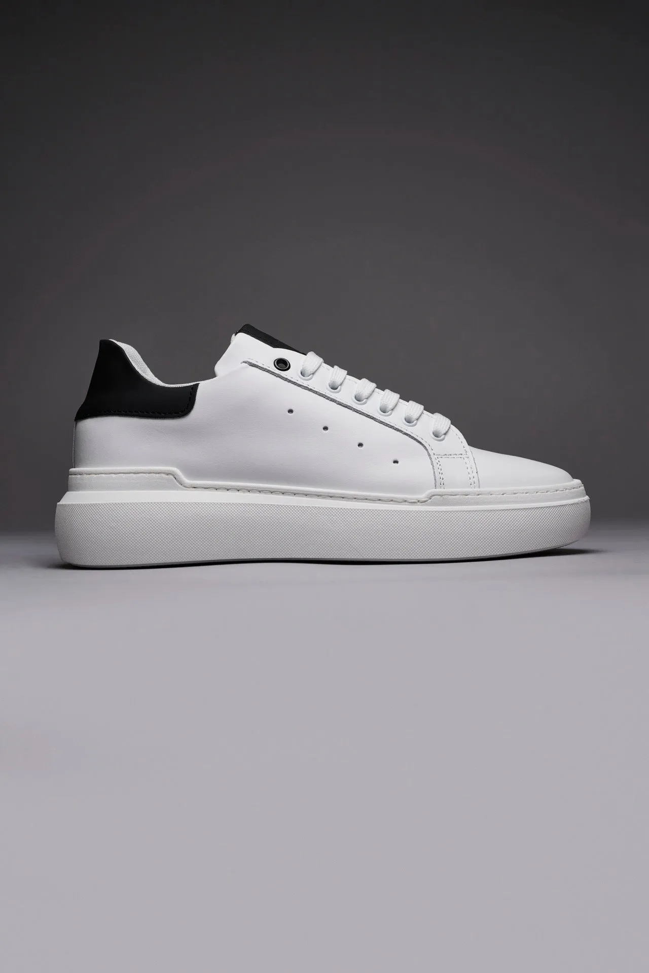 VEGA - Sneakers a suola alta retro Nero