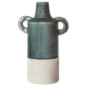 Villa Altachiara Vaso bottiglia Itria grande ottanio effetto pietra